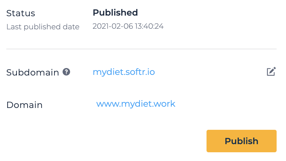 Softr公開